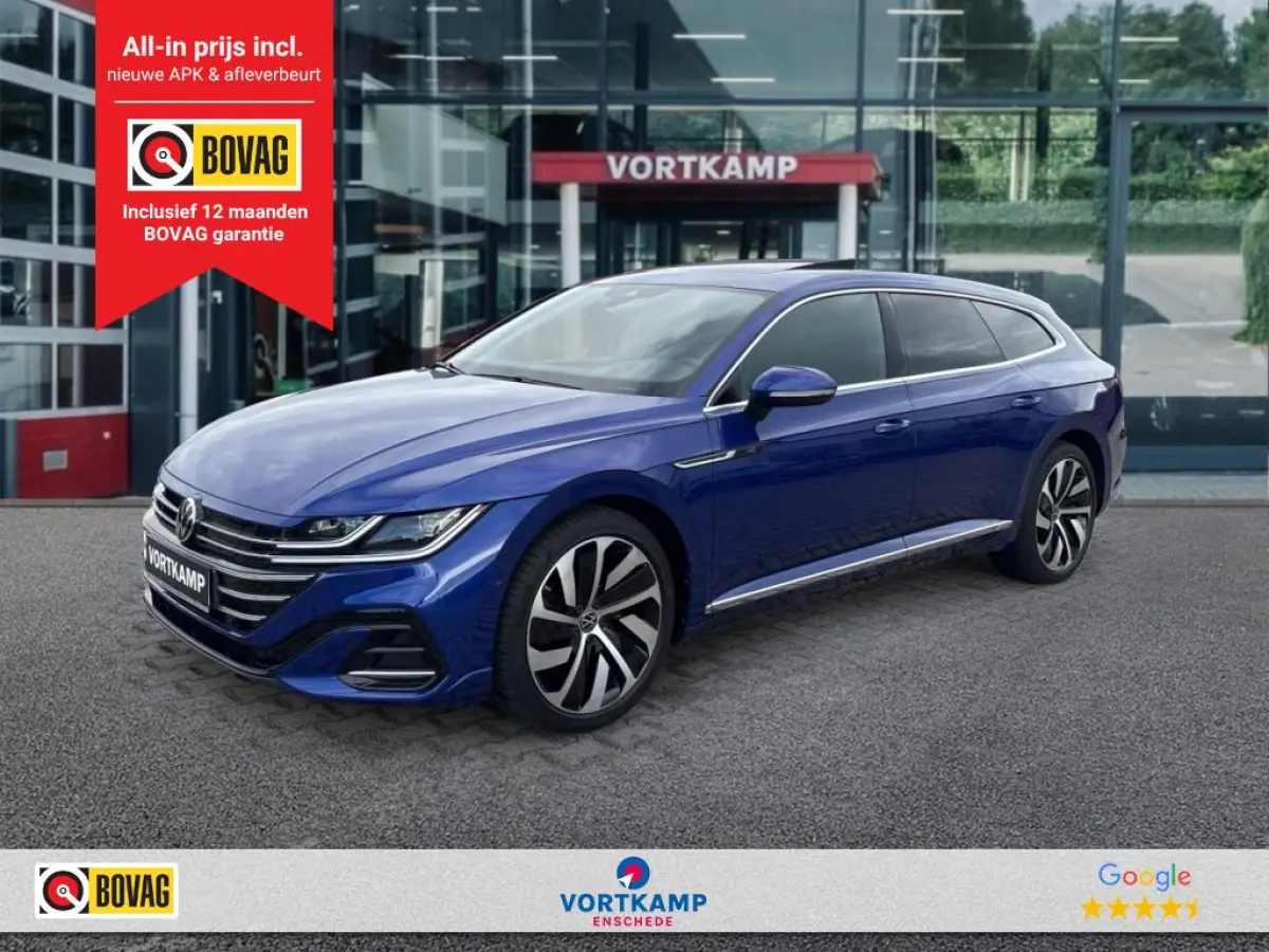 1.4 TSI eHYBRID R-LINE PANO-DAK/TREKHAAK/360CAM/LEDER/E-KLEP/HUD/ACC/STOELVERW