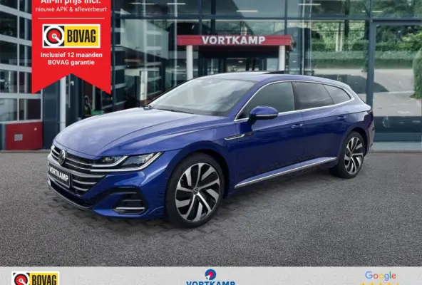 1.4 TSI eHYBRID R-LINE PANO-DAK/TREKHAAK/360CAM/LEDER/E-KLEP/HUD/ACC/STOELVERW