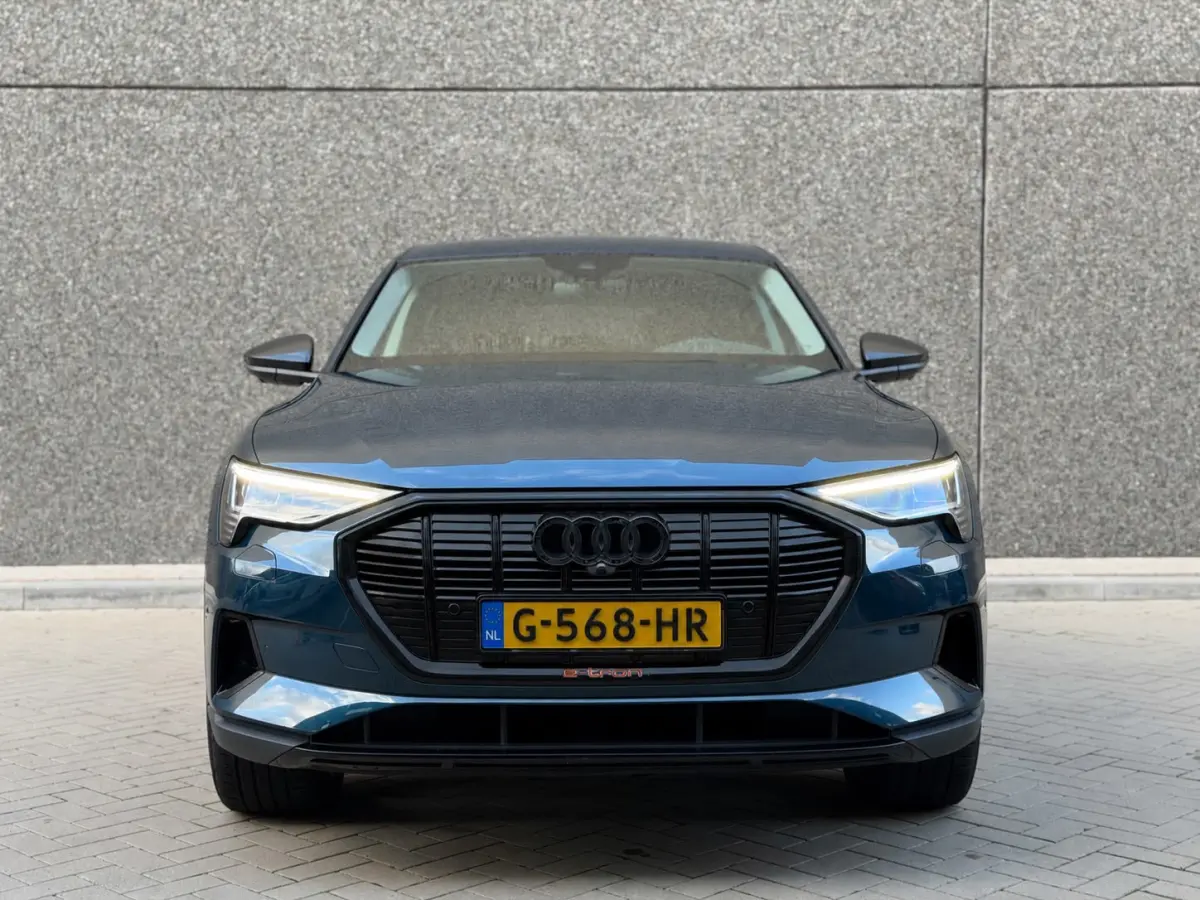 E-tron 55 quattro advanced 95 kWh 100% SoH! (DEALER ONDERHOUDEN, NAVI, NL-AUTO, 360 CAMERA, TREKHAAK, ETC!)