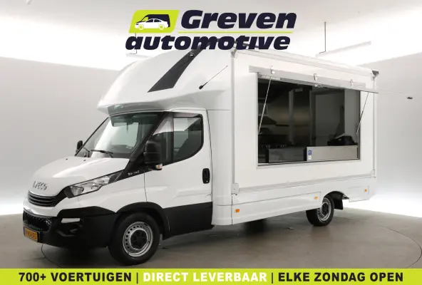 35S14 2.3 410 | Foodtruck | Verkoopwagen | Patatkraam | Eventtruck | Snackwagen | Viskraam | Zijdeur | Airco | Camera