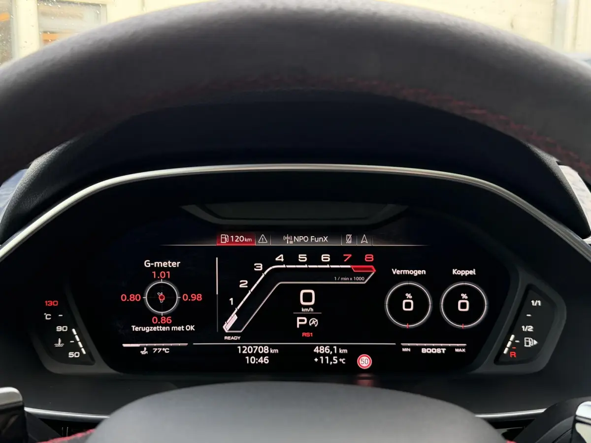 RS TFSI 400PK | BOMVOL | Target Blue Eye | Lasershield | Allsetra | Led Matrix Koplampen | RS Sportuitlaat | Adaptive Cruise Control | Adaptive Demping | Elektrisch Glazen Schuifdak | RS Sea