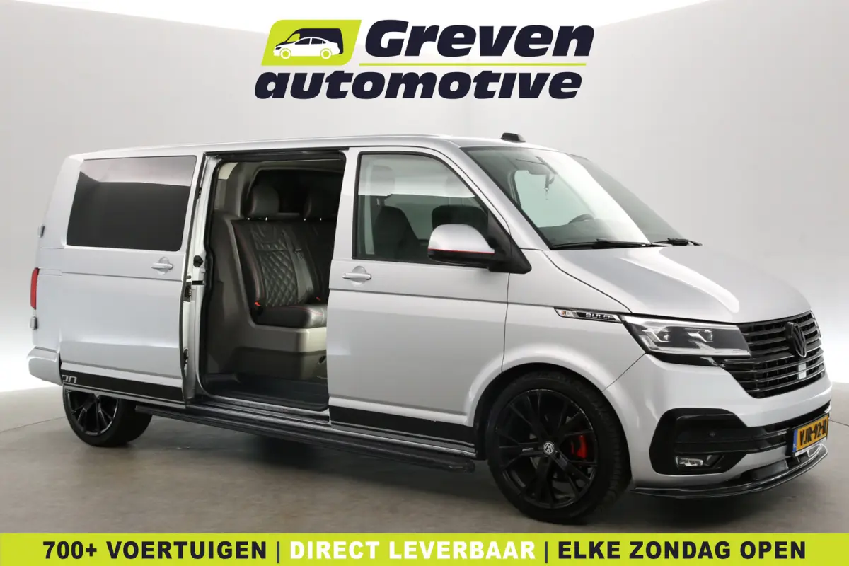 2.0 TDI Bulli 150PK L2H1 | Dubbele Cabine | Automaat | Airco | Cruise | Virtual | Carplay | Trekhaak | Navi