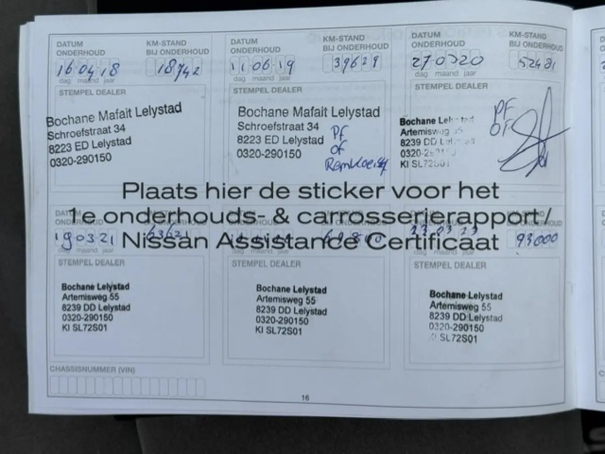 1.6 Tekna - Dealer onderhouden - Panorama dak