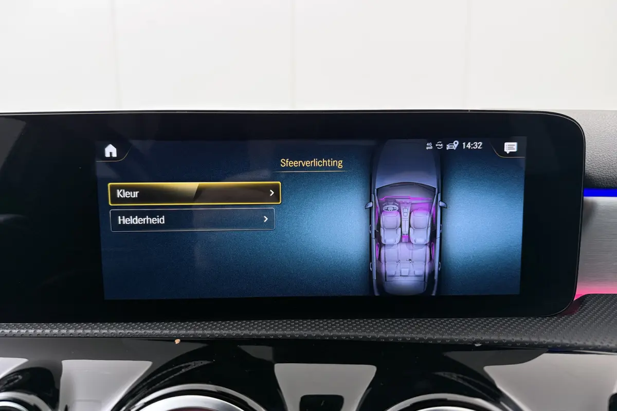 180 AMG Night-Pack Camera Dodehoek Sfeerverlichting