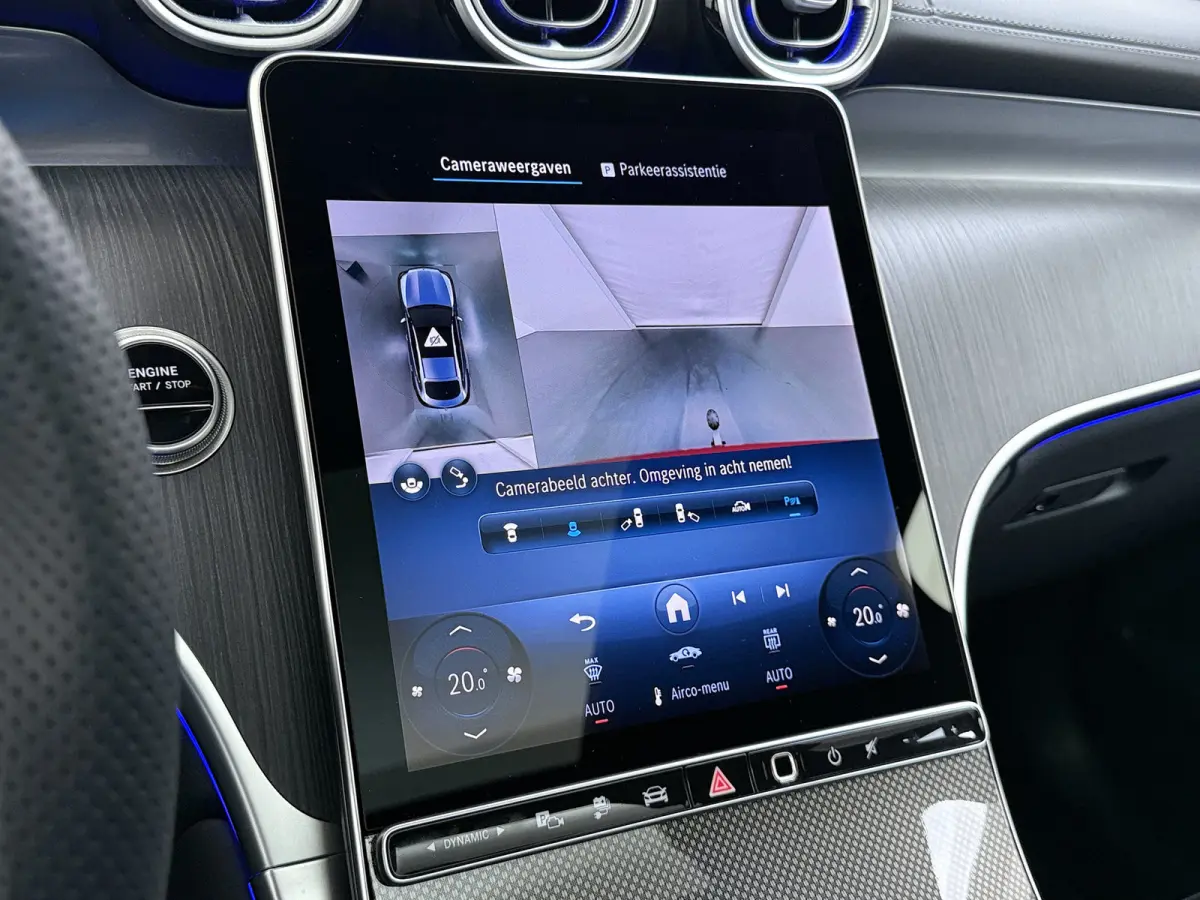 Coupé GLC 4MATIC AMG Line | Achterasbesturing Luchtvering Pano Trekhaak HUD Burmester Ventilatie Memory