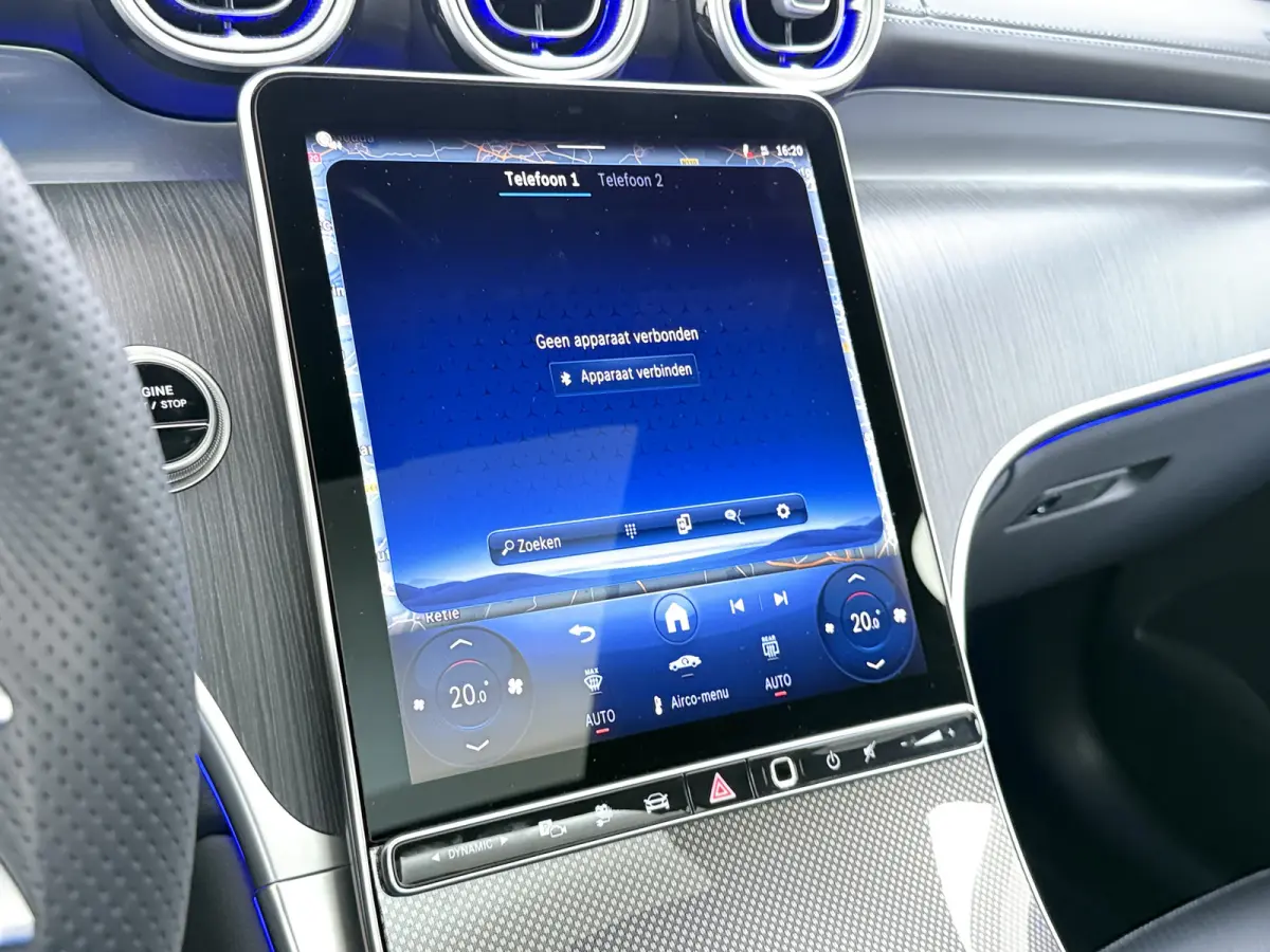 Coupé GLC 4MATIC AMG Line | Achterasbesturing Luchtvering Pano Trekhaak HUD Burmester Ventilatie Memory