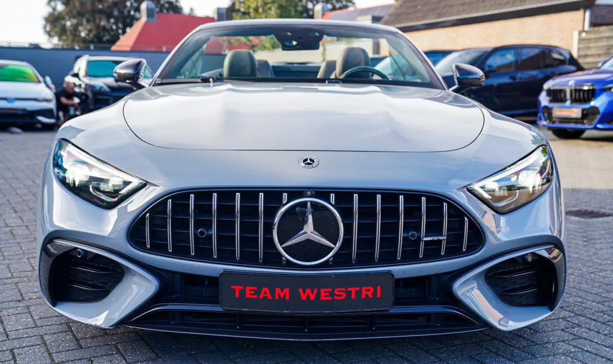 Roadster AMG 43 | Burmester | Carbon Pakket | Sport uitlaat | Stoelkoeling | Nekverwarming | 360 Cam | HuD