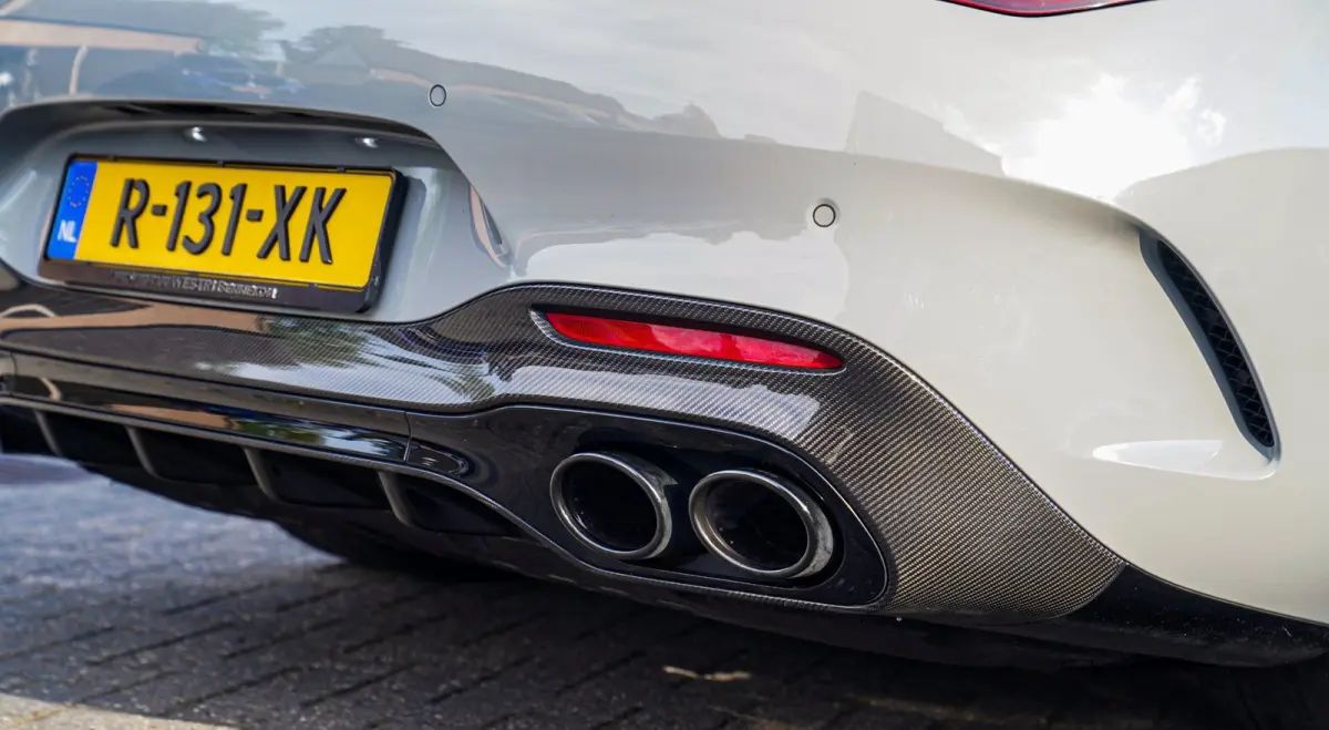 Roadster AMG 43 | Burmester | Carbon Pakket | Sport uitlaat | Stoelkoeling | Nekverwarming | 360 Cam | HuD