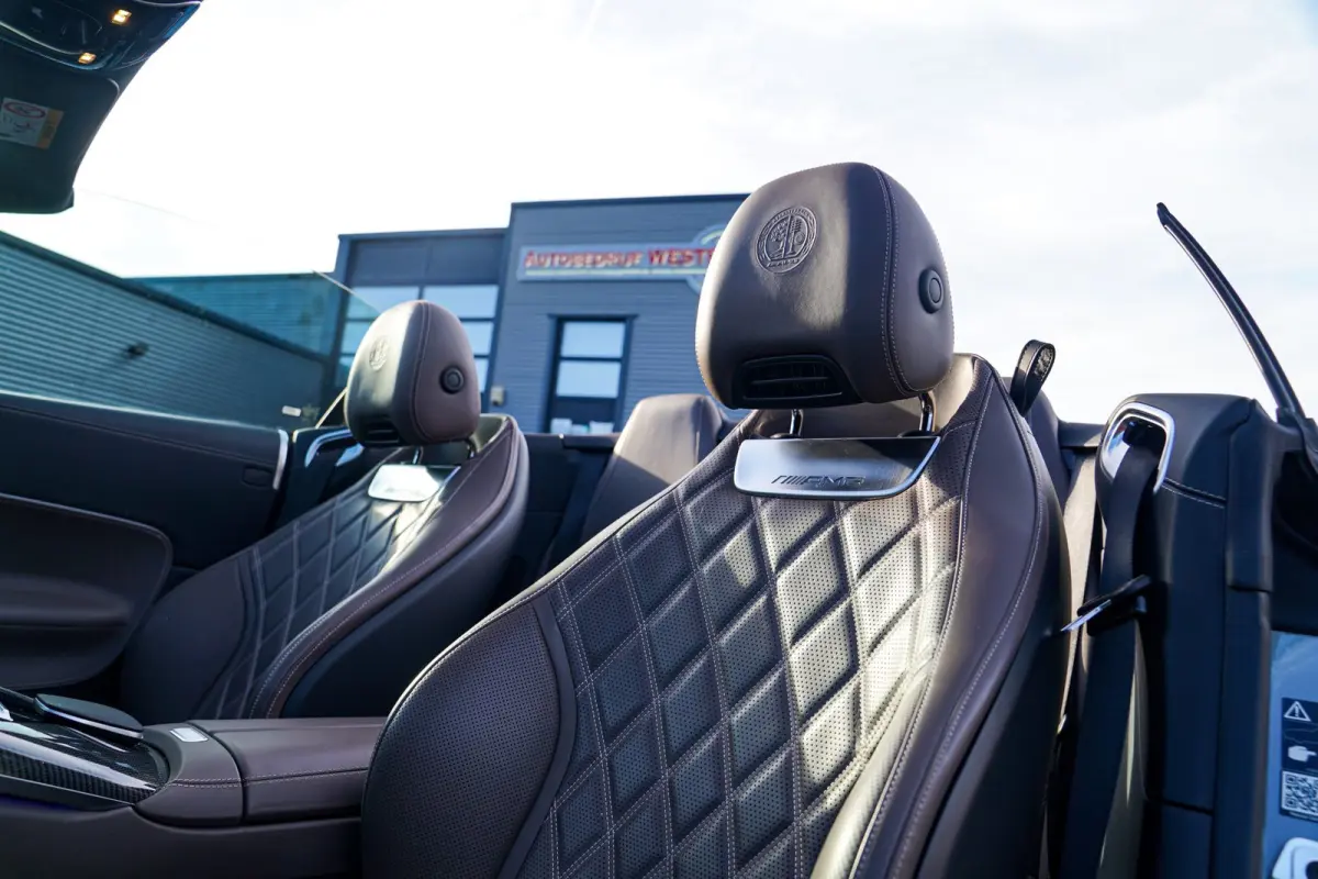 Roadster AMG 43 | Burmester | Carbon Pakket | Sport uitlaat | Stoelkoeling | Nekverwarming | 360 Cam | HuD