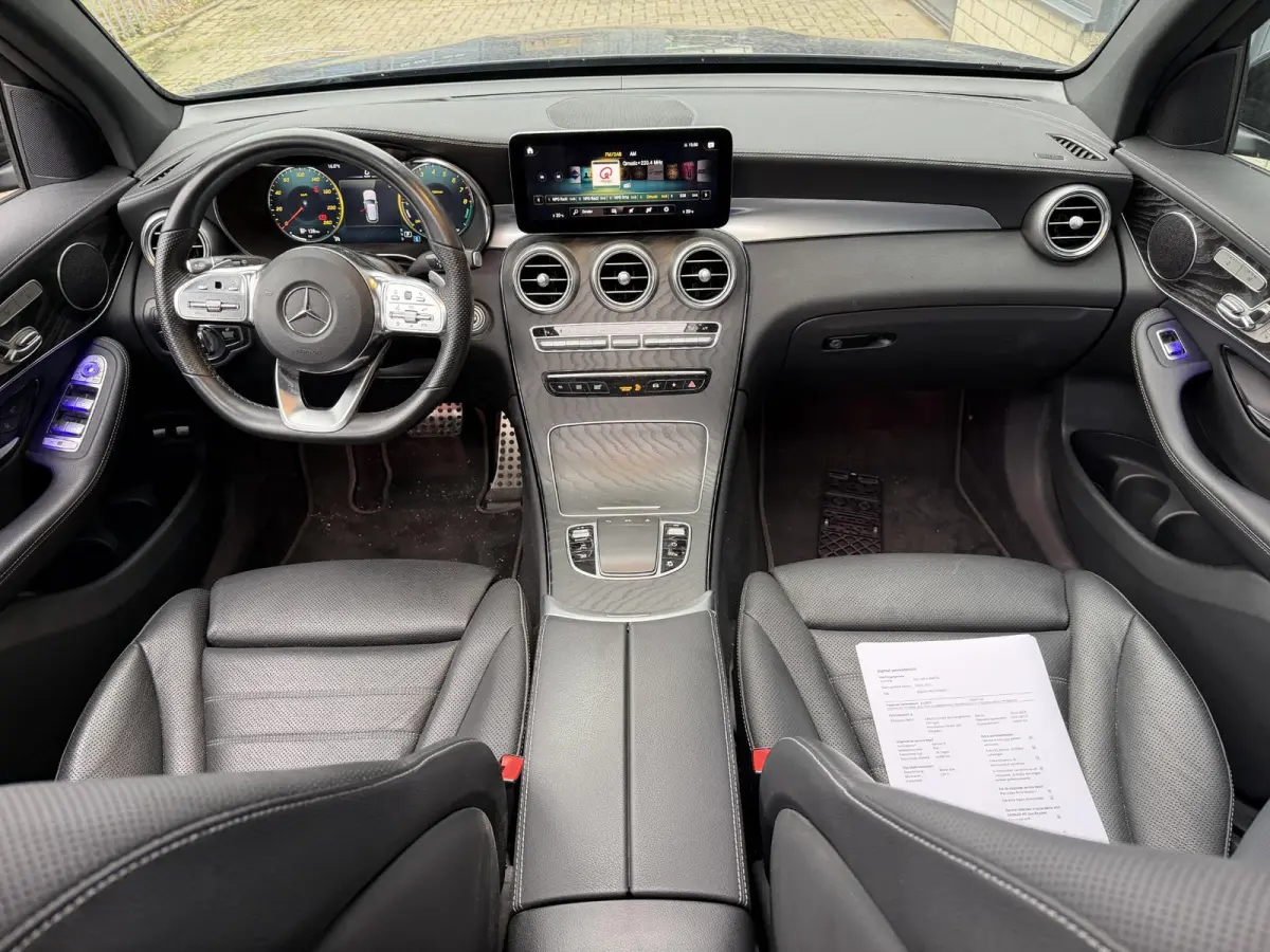 4MATIC AMG Line 20"/Panoramadak/Leder + memory/Stoelverwarming + ventilatie/Keyless/Head-up/Treeplanken/Apple Carplay & Android Auto/Alarm