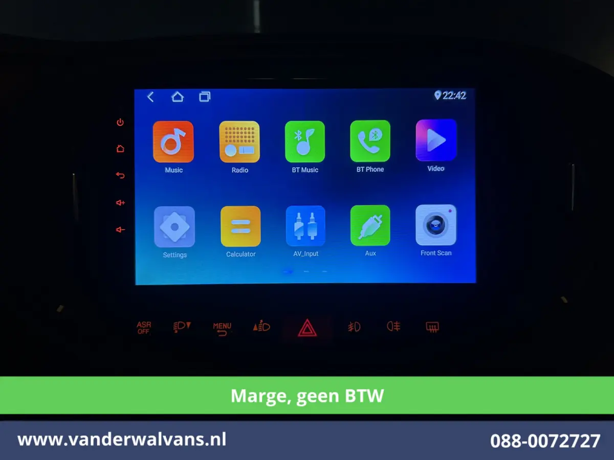 1.6 MJ 120pk **MARGE, geen BTW** L2H1 Euro6 Airco | 3-Zits | Camera | Trekhaak | Cruisecontrol | LM Velgen Parkeersensoren, Android Auto, Bijrijdersbank