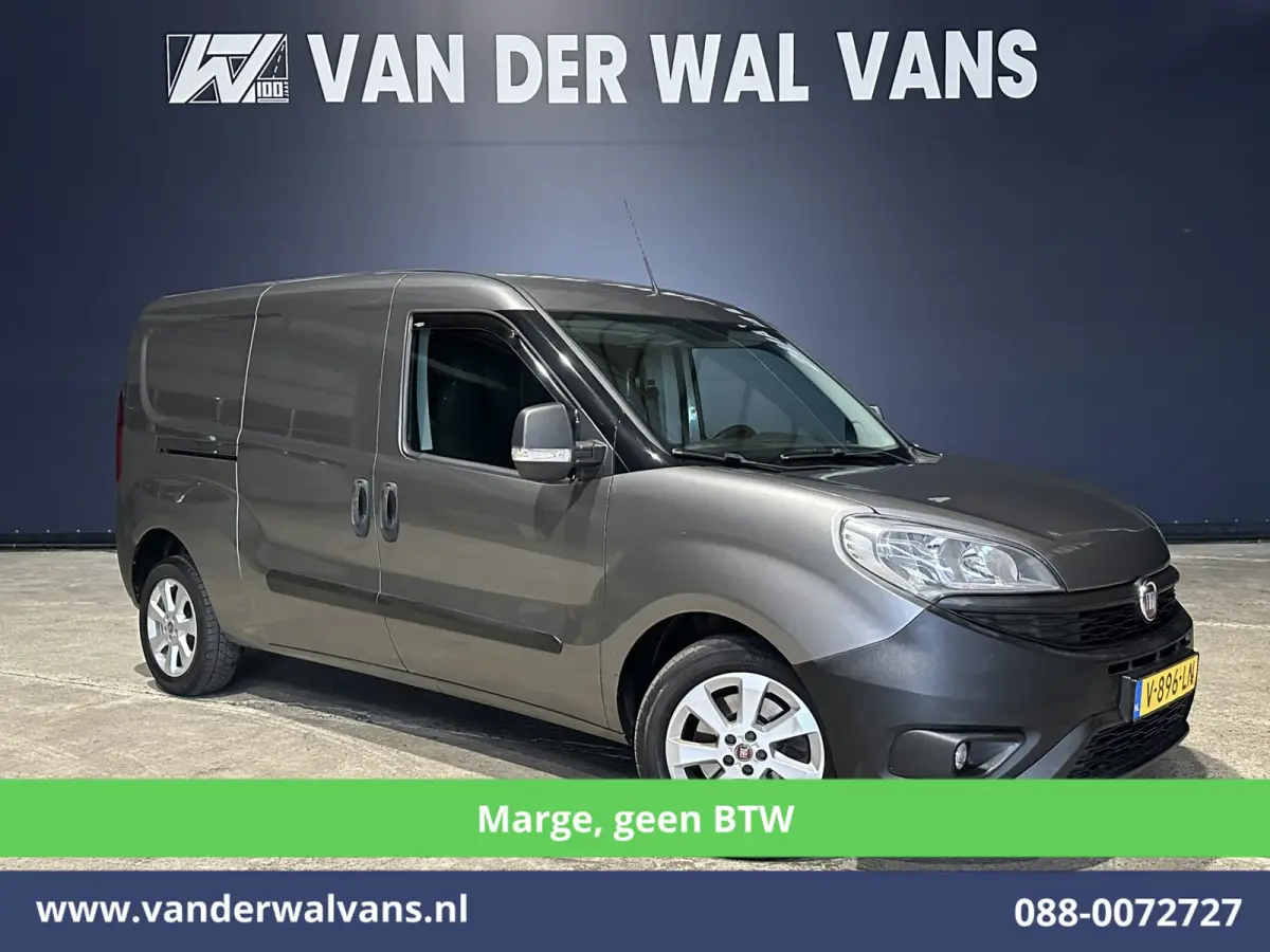 1.6 MJ 120pk **MARGE, geen BTW** L2H1 Euro6 Airco | 3-Zits | Camera | Trekhaak | Cruisecontrol | LM Velgen Parkeersensoren, Android Auto, Bijrijdersbank