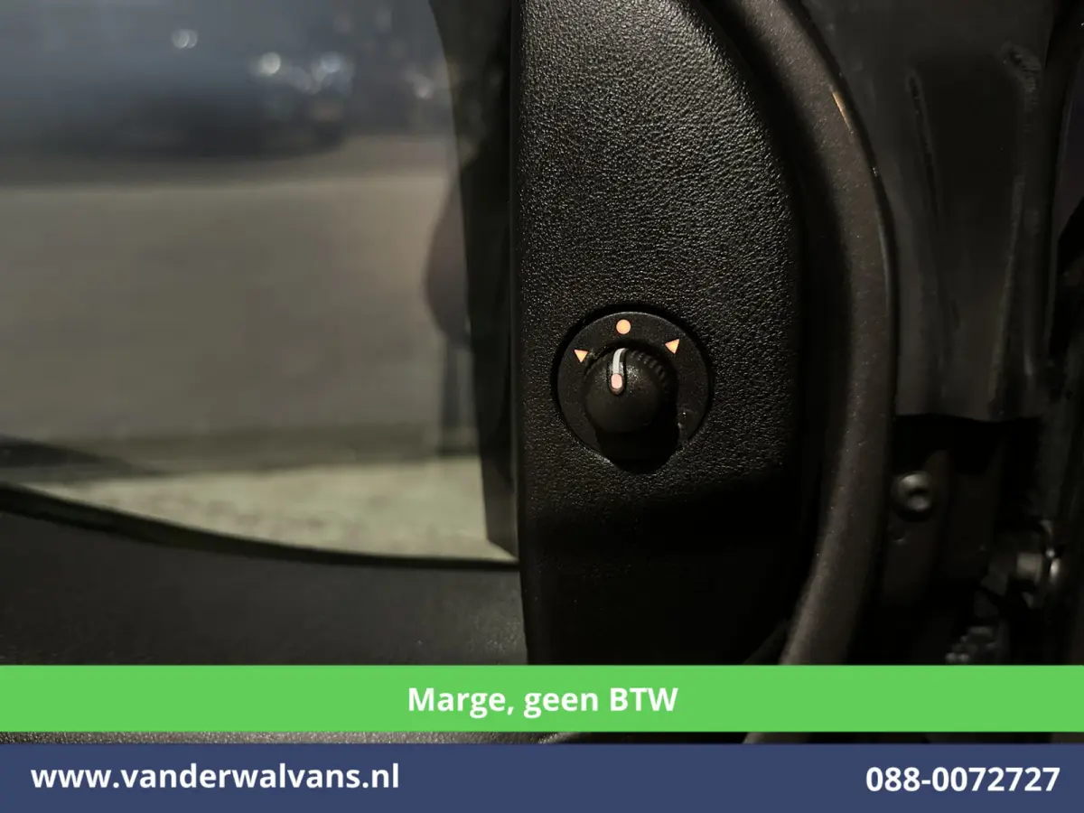 1.6 MJ 120pk **MARGE, geen BTW** L2H1 Euro6 Airco | 3-Zits | Camera | Trekhaak | Cruisecontrol | LM Velgen Parkeersensoren, Android Auto, Bijrijdersbank