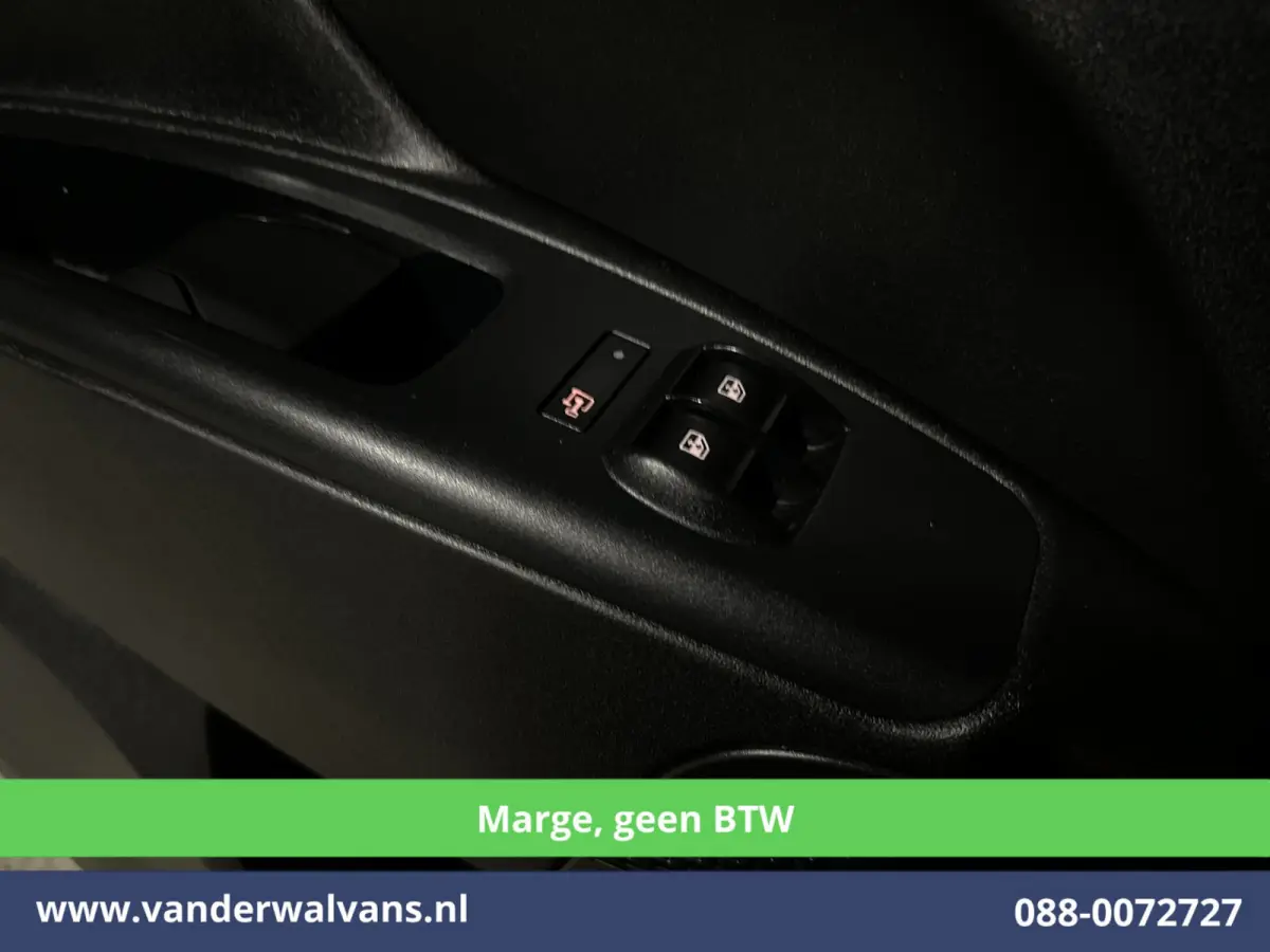 1.6 MJ 120pk **MARGE, geen BTW** L2H1 Euro6 Airco | 3-Zits | Camera | Trekhaak | Cruisecontrol | LM Velgen Parkeersensoren, Android Auto, Bijrijdersbank