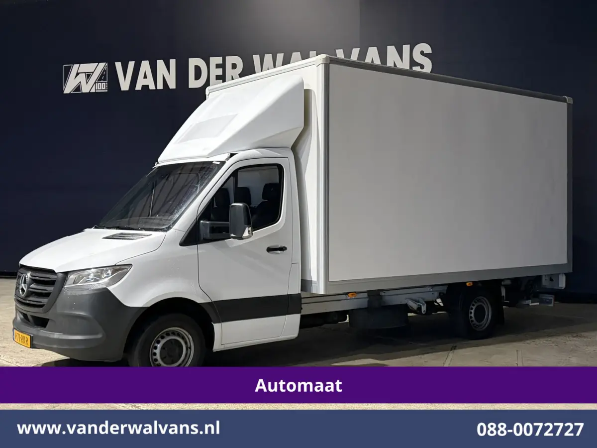 315 CDI 150pk 9G-Tronic Automaat Bakwagen 22m3 KUUB Laadklep Zijdeur Euro6 Airco | Camera | LAT om LAT | Leder Bijrijdersbank