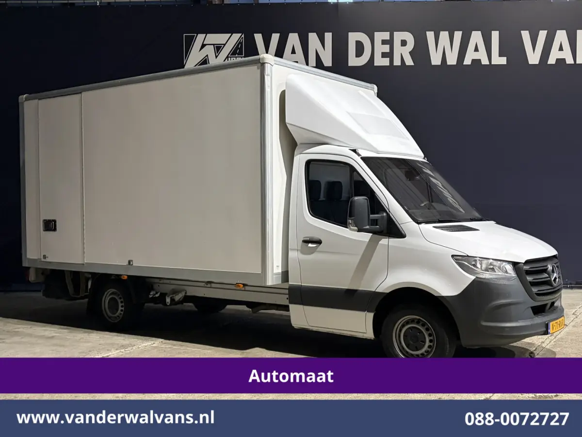 315 CDI 150pk 9G-Tronic Automaat Bakwagen 22m3 KUUB Laadklep Zijdeur Euro6 Airco | Camera | LAT om LAT | Leder Bijrijdersbank