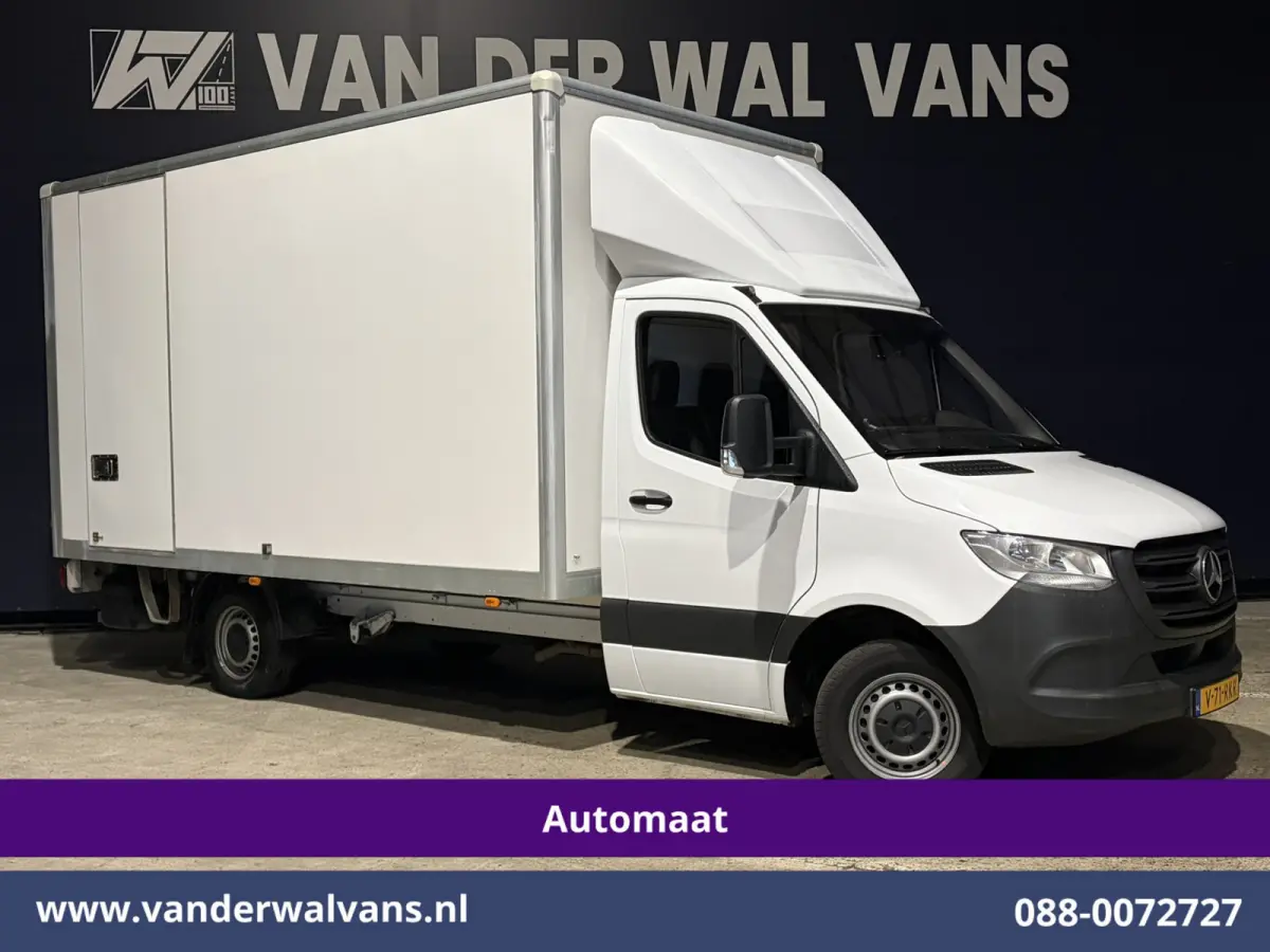 315 CDI 150pk 9G-Tronic Automaat Bakwagen 22m3 KUUB Laadklep Zijdeur Euro6 Airco | Camera | LAT om LAT | Leder Bijrijdersbank