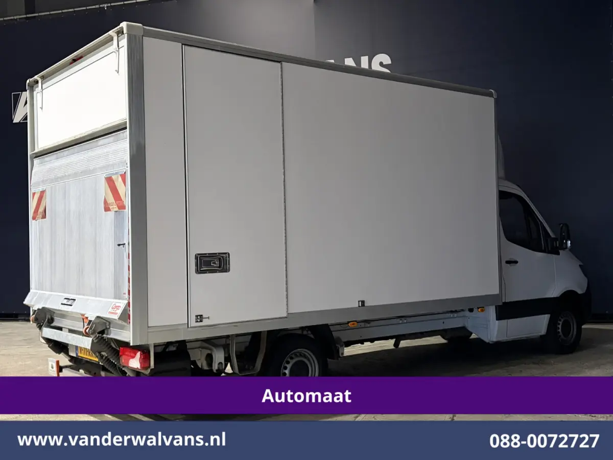 315 CDI 150pk 9G-Tronic Automaat Bakwagen 22m3 KUUB Laadklep Zijdeur Euro6 Airco | Camera | LAT om LAT | Leder Bijrijdersbank