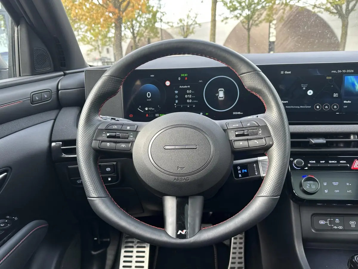 1.6 T-GDI PHEV N Line 4WD SOH 100% | FABRIEKS GARANTIE TM 07-2030 | 360 CAMERA | PANO | STOEL + STUURVERWARMING | STOEL VENTILATIE | DODE HOEK | KEYLESS | ACHTERBANK VERWARMD | KRELL AUDIO |