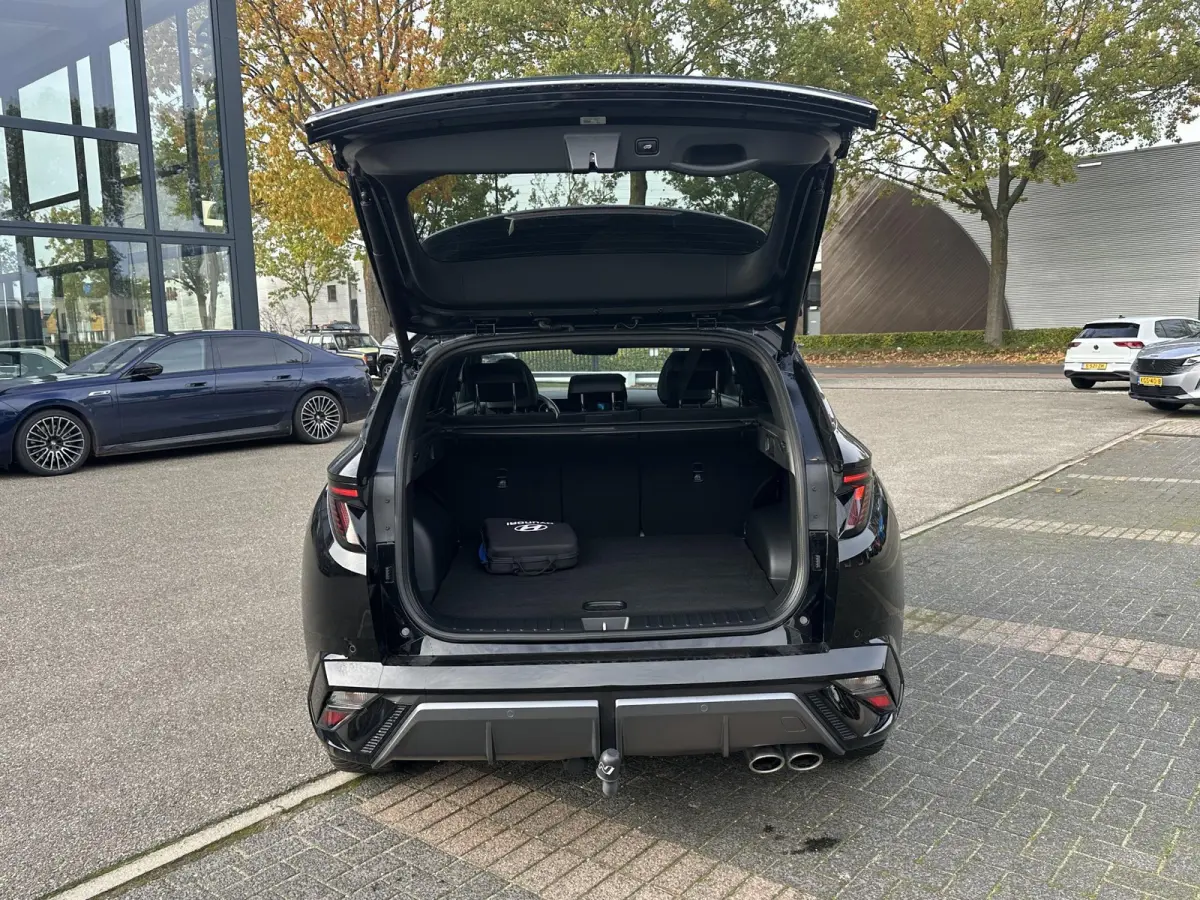 1.6 T-GDI PHEV N Line 4WD SOH 100% | FABRIEKS GARANTIE TM 07-2030 | 360 CAMERA | PANO | STOEL + STUURVERWARMING | STOEL VENTILATIE | DODE HOEK | KEYLESS | ACHTERBANK VERWARMD | KRELL AUDIO |