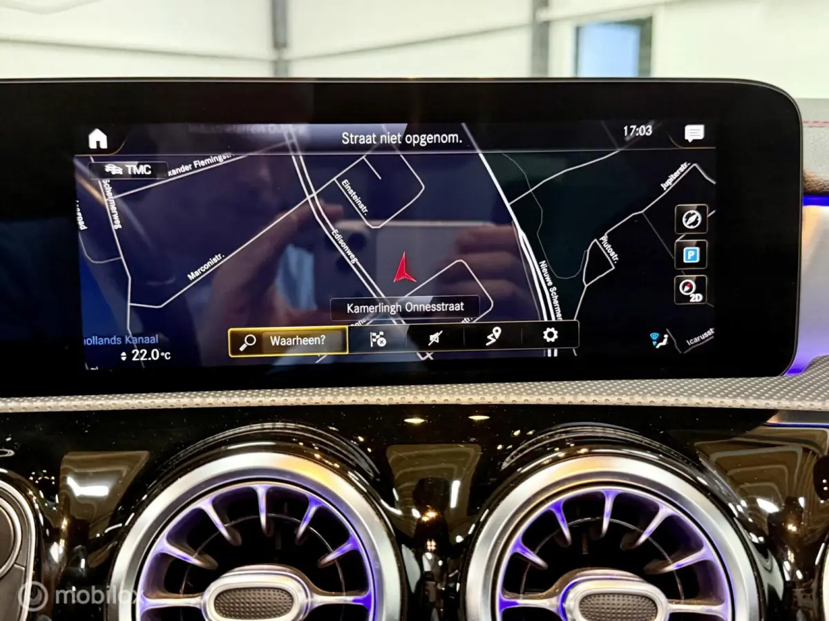 200 AMG | Pano | Dodehoek | Beam | Stoelverwarming | Sfeer | Night | 18" | NAP | Camera | Leer/Alcantara | Verkeerslichtweergave+ | Widescreen | DYNAMIC