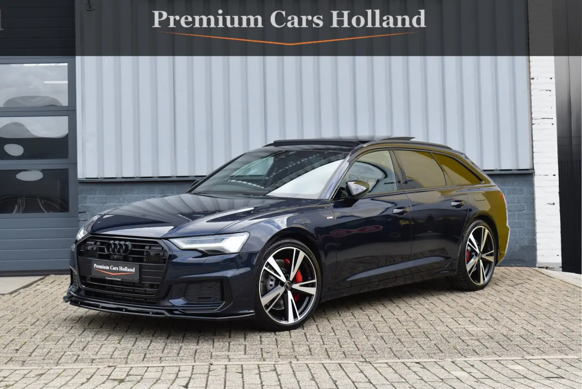 55 TFSI e Quattro S-Line Competition Pano Soft-Close Matrix HD Navi Sfeer ACC Keyless S6 Diffusor 21 Inch Velgen