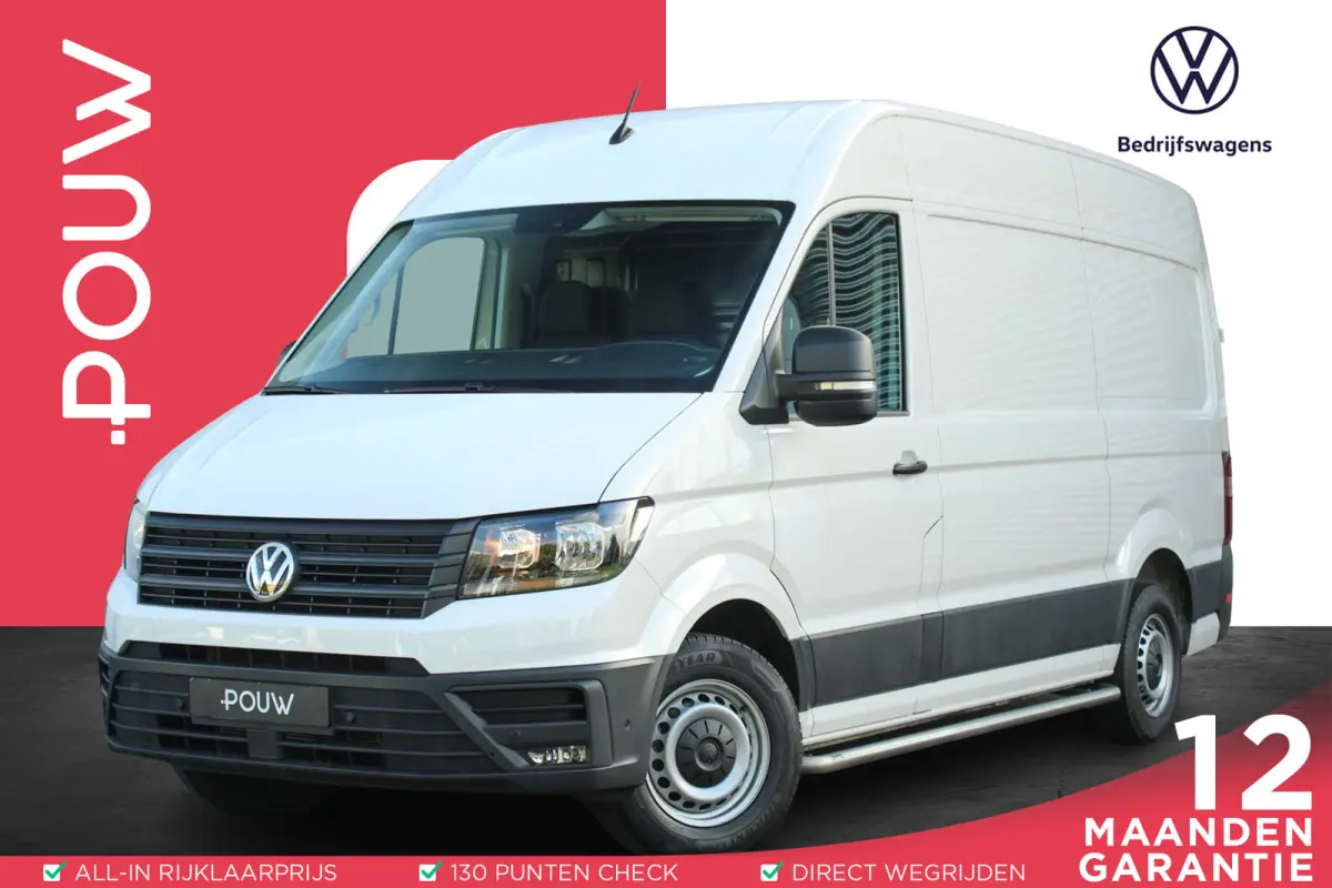 35 2.0 TDI 140pk AUT L3H3 Comfortline | Trekhaak | Achteruitrijcamera | Navigatie | Verwarmbare Voorruit | Cruise Control