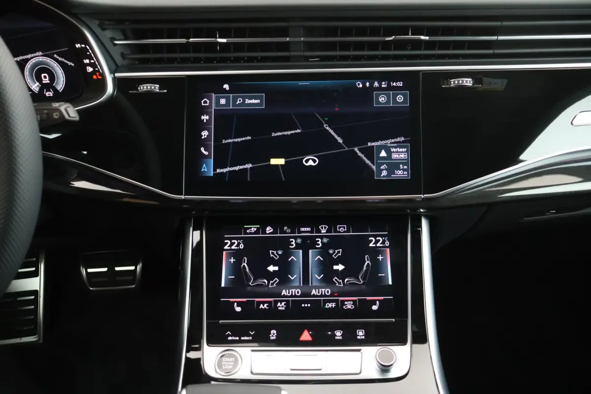 60 TFSI e 490pk quattro Pro Line S Competition Trekhaak 360Camera B&O HUD Memory Sluithulp Panoramadak Luchtvering Navigatie