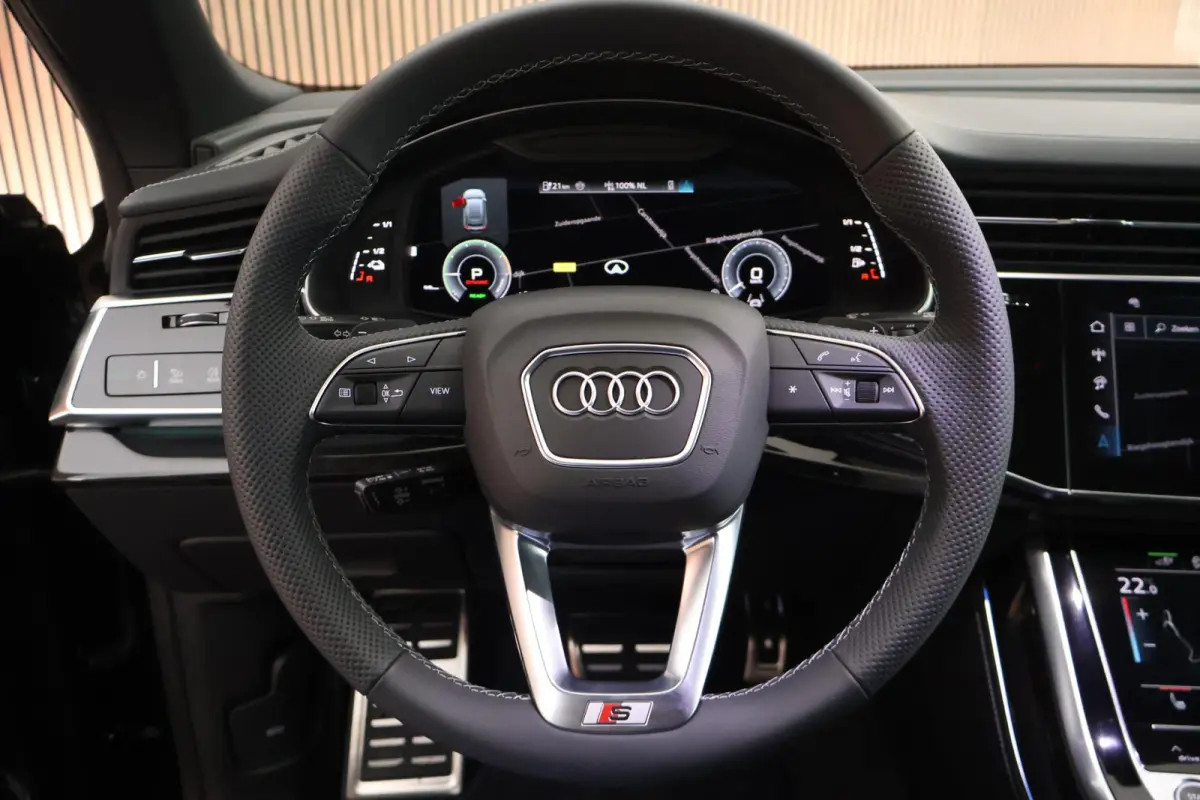 60 TFSI e 490pk quattro Pro Line S Competition Trekhaak 360Camera B&O HUD Memory Sluithulp Panoramadak Luchtvering Navigatie