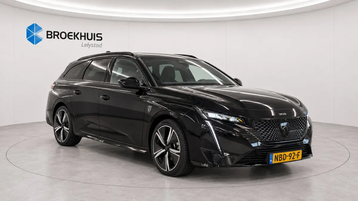 1.2 HYBRID 136PK GT PACK AUTOMAAT / NAVI / LEDER / CLIMA / PDC / 18" LMV / CAMERA / KEYLESS / FULL-LED / BLUETOOTH / ADAPT. CRUISECONTROL / 1E EIGENAAR / NIEUWSTAAT !!