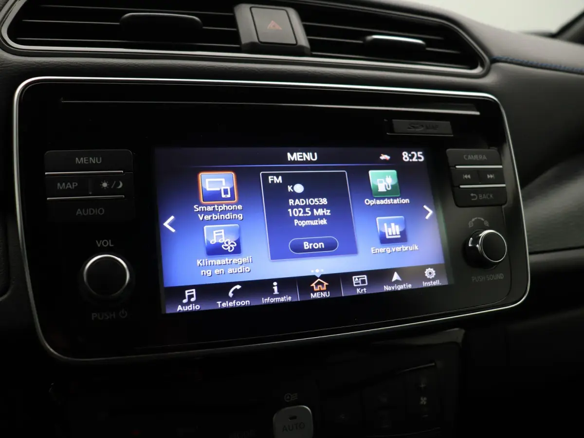 Tekna 40 kWh | Bose Premium Audio | 87% SoH | Adaptive cruise control | Lederen bekleding | Climate control | Stoel en stuurverwarming |