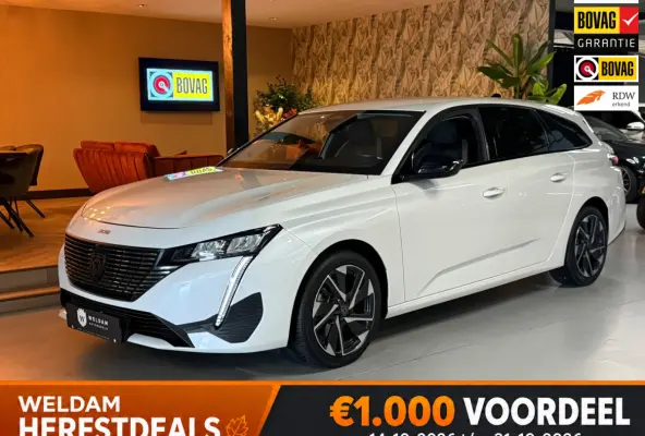 1.2 PureTech Allure Pack Garantie |ACC|Keyless|Virtual|Camera|Ambient|Dodehoek|LED|Carplay|Draadloosladen|Rijklaar