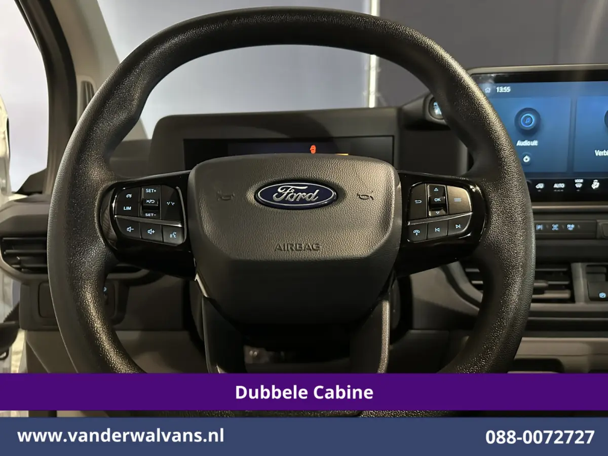 2.0 TDCI 170pk Automaat L2H1 Dubbele Cabine Euro6 Airco | 6-Zits | Camera | LED | Apple Carplay | Cruisecontrol | Stoelverwarming Android Auto, Verwarmde voorruit, Parkeersensoren, Bijrijder