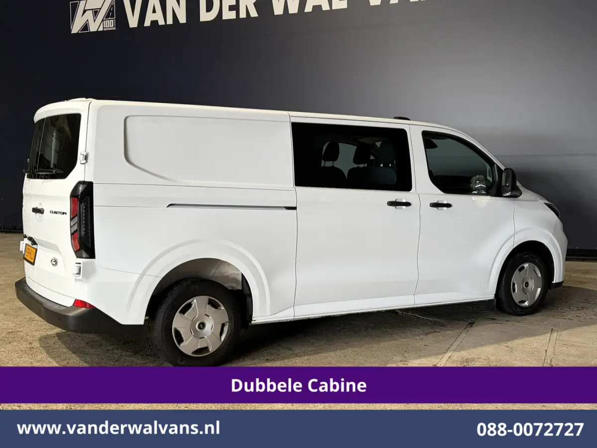 2.0 TDCI 170pk Automaat L2H1 Dubbele Cabine Euro6 Airco | 6-Zits | Camera | LED | Apple Carplay | Cruisecontrol | Stoelverwarming Android Auto, Verwarmde voorruit, Parkeersensoren, Bijrijder
