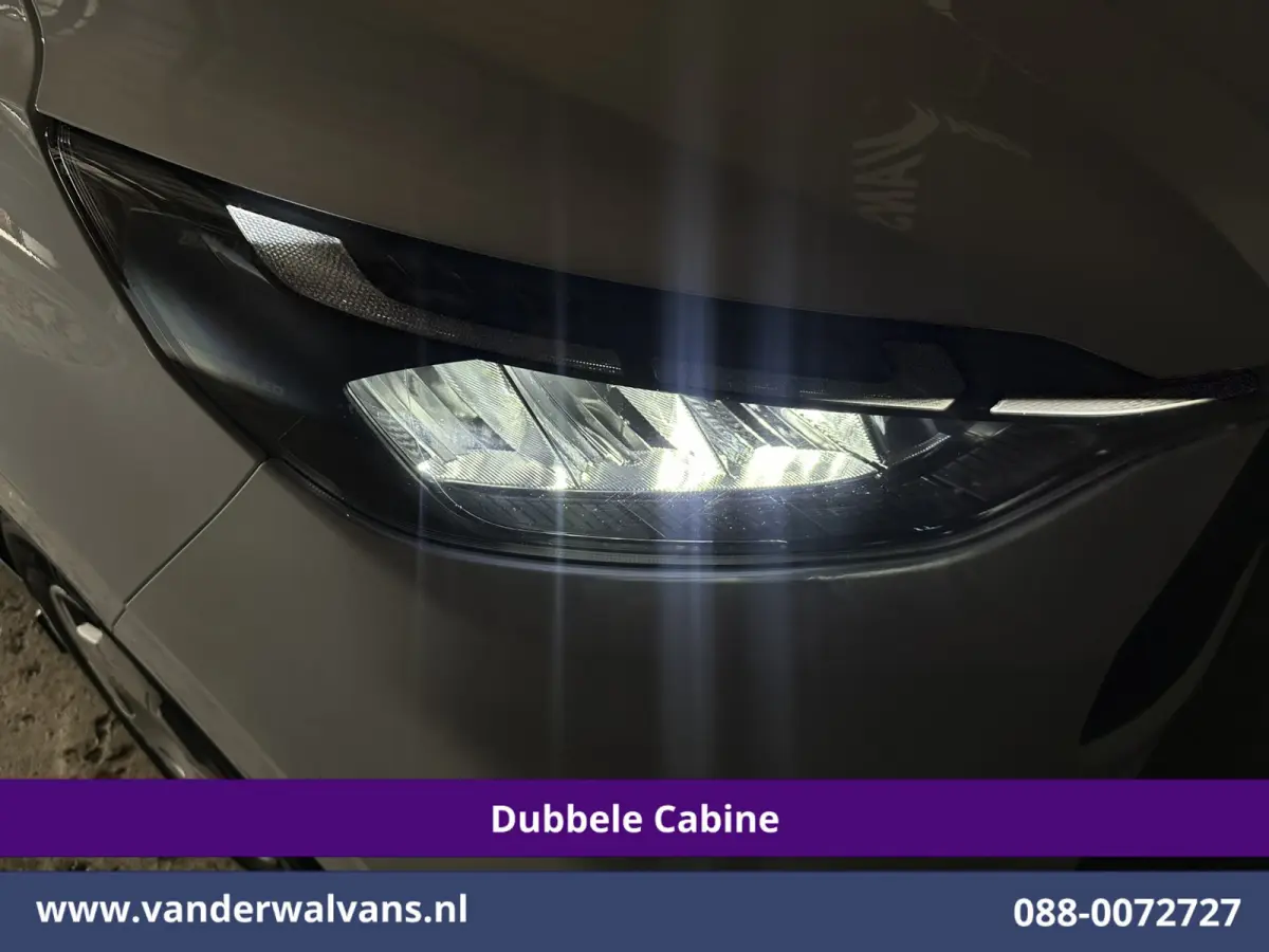 2.0 TDCI 170pk Automaat L2H1 Dubbele Cabine Euro6 Airco | 6-Zits | Camera | LED | Apple Carplay | Cruisecontrol | Stoelverwarming Android Auto, Verwarmde voorruit, Parkeersensoren, Bijrijder