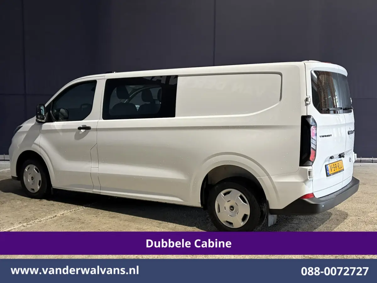 2.0 TDCI 170pk Automaat L2H1 Dubbele Cabine Euro6 Airco | 6-Zits | Camera | LED | Apple Carplay | Cruisecontrol | Stoelverwarming Android Auto, Verwarmde voorruit, Parkeersensoren, Bijrijder