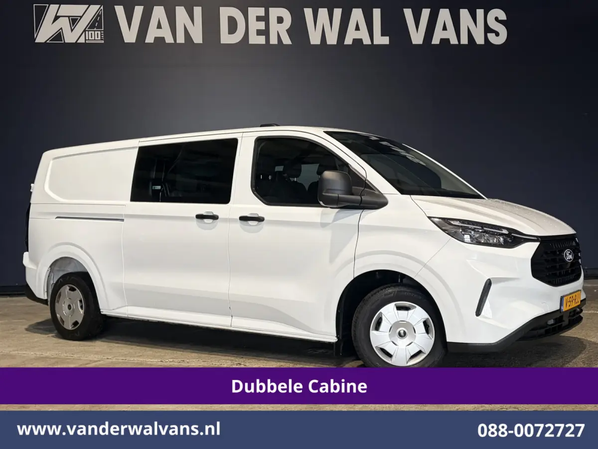 2.0 TDCI 170pk Automaat L2H1 Dubbele Cabine Euro6 Airco | 6-Zits | Camera | LED | Apple Carplay | Cruisecontrol | Stoelverwarming Android Auto, Verwarmde voorruit, Parkeersensoren, Bijrijder