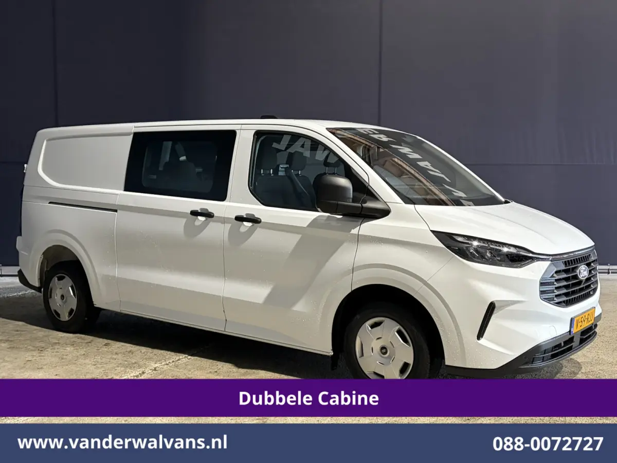 2.0 TDCI 170pk Automaat L2H1 Dubbele Cabine Euro6 Airco | 6-Zits | Camera | LED | Apple Carplay | Cruisecontrol | Stoelverwarming Android Auto, Verwarmde voorruit, Parkeersensoren, Bijrijder