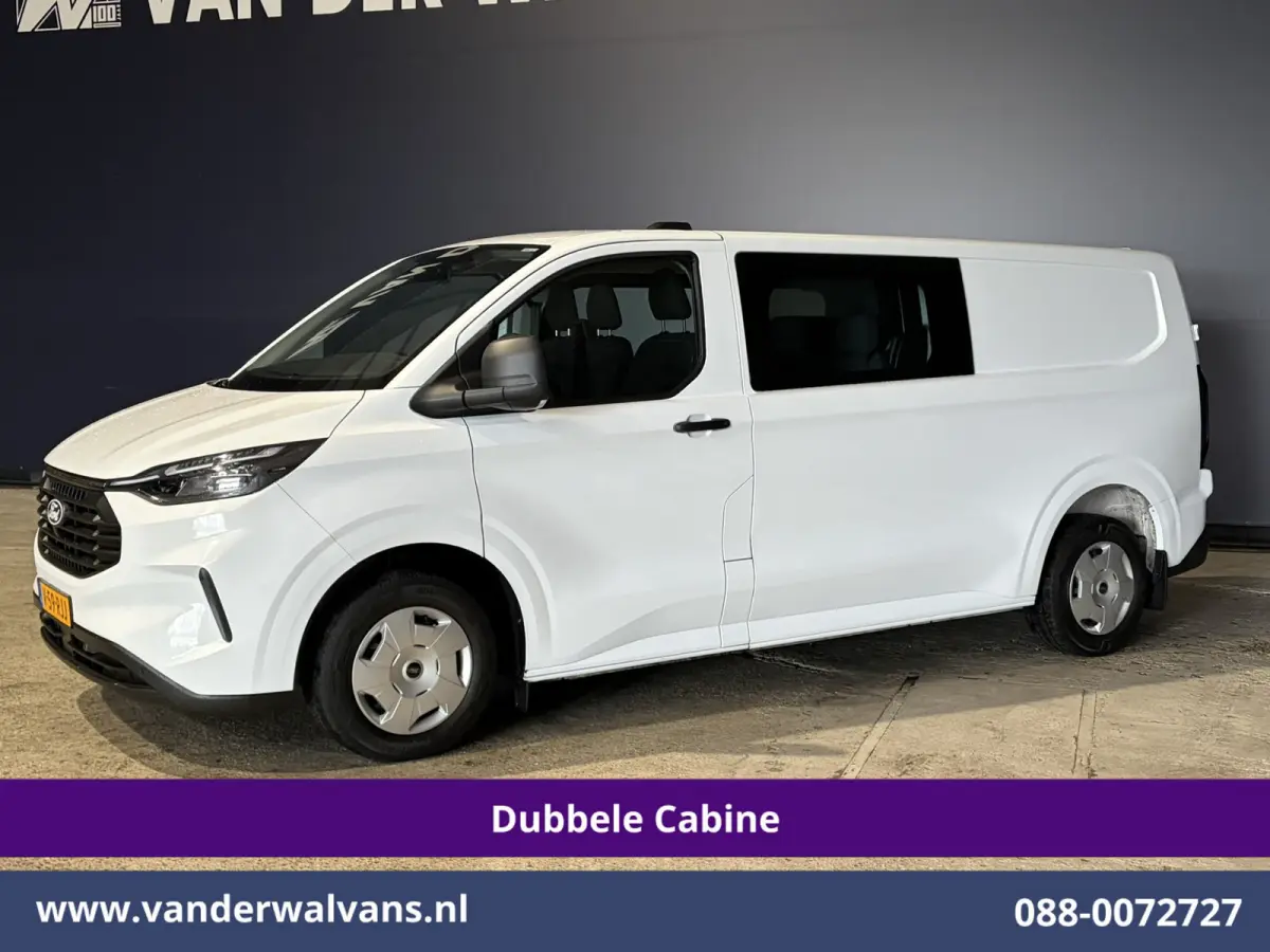2.0 TDCI 170pk Automaat L2H1 Dubbele Cabine Euro6 Airco | 6-Zits | Camera | LED | Apple Carplay | Cruisecontrol | Stoelverwarming Android Auto, Verwarmde voorruit, Parkeersensoren, Bijrijder