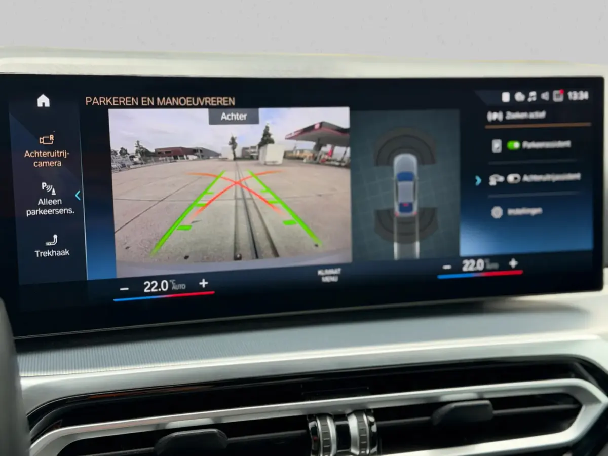EDrive40 84 kWh M-sport 94% SOH (NL-auto,1e eig, Dealer OndH, Carplay, SfeerV, Trekhaak,Camera, Lane A, Active Cruise, Etc)