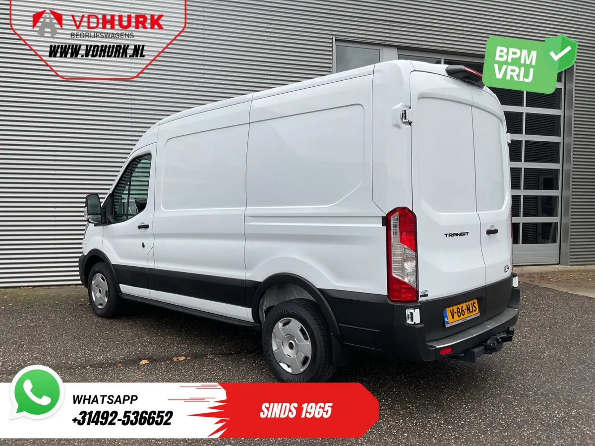 2.0 TDCI 165 pk Aut. L2H2 Standkachel/ 2.8t Trekverm./ Omvormer/ Carplay/ Climate/ Cruise/ Camera/ PDC/ Trekhaak