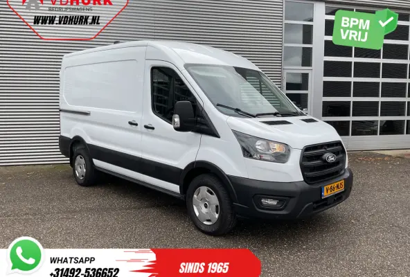 2.0 TDCI 165 pk Aut. L2H2 Standkachel/ 2.8t Trekverm./ Omvormer/ Carplay/ Climate/ Cruise/ Camera/ PDC/ Trekhaak