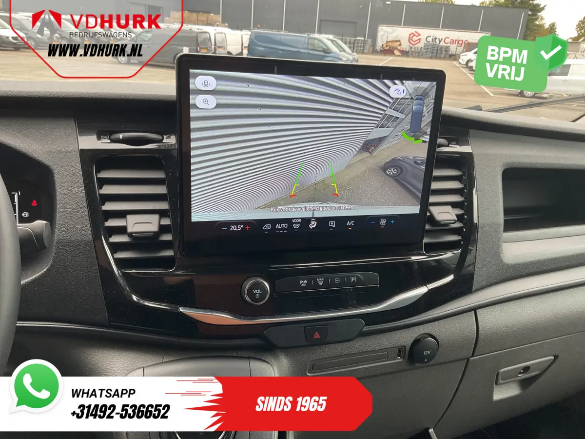 2.0 TDCI 165 pk Aut. L2H2 Standkachel/ 2.8t Trekverm./ Omvormer/ Carplay/ Climate/ Cruise/ Camera/ PDC/ Trekhaak