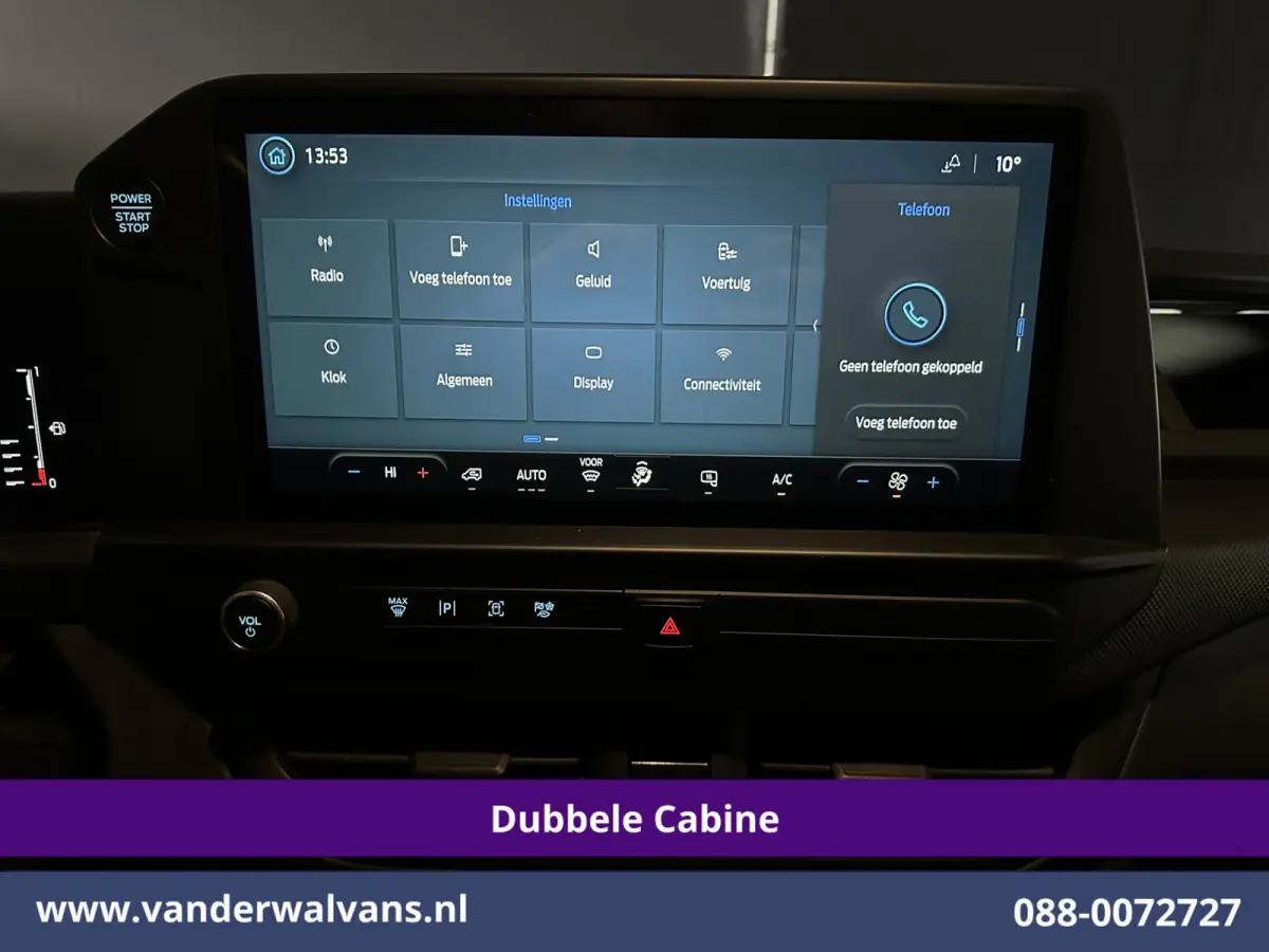 2.0 TDCI 136pk L2H1 Dubbele Cabine Euro6 Airco | 6-Zits | Camera | LED | Cruisecontrol | Apple Carplay Android Auto, Verwarmde voorruit, Parkeersensoren, Bijrijdersbank, 2800kg trekvermogen