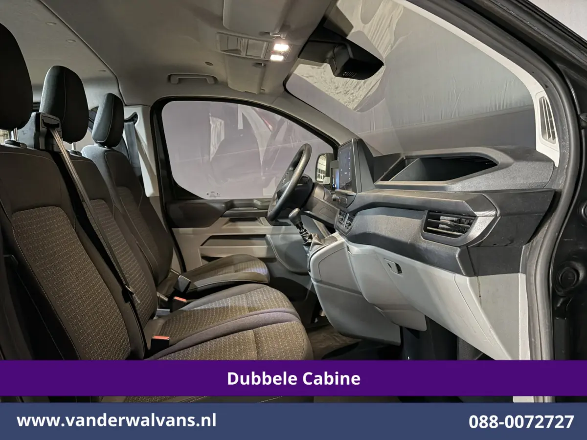 2.0 TDCI 136pk L2H1 Dubbele Cabine Euro6 Airco | 6-Zits | Camera | LED | Cruisecontrol | Apple Carplay Android Auto, Verwarmde voorruit, Parkeersensoren, Bijrijdersbank, 2800kg trekvermogen