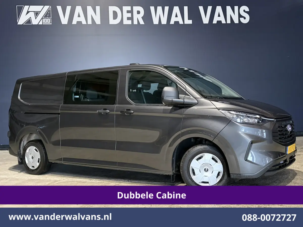 2.0 TDCI 136pk L2H1 Dubbele Cabine Euro6 Airco | 6-Zits | Camera | LED | Cruisecontrol | Apple Carplay Android Auto, Verwarmde voorruit, Parkeersensoren, Bijrijdersbank, 2800kg trekvermogen