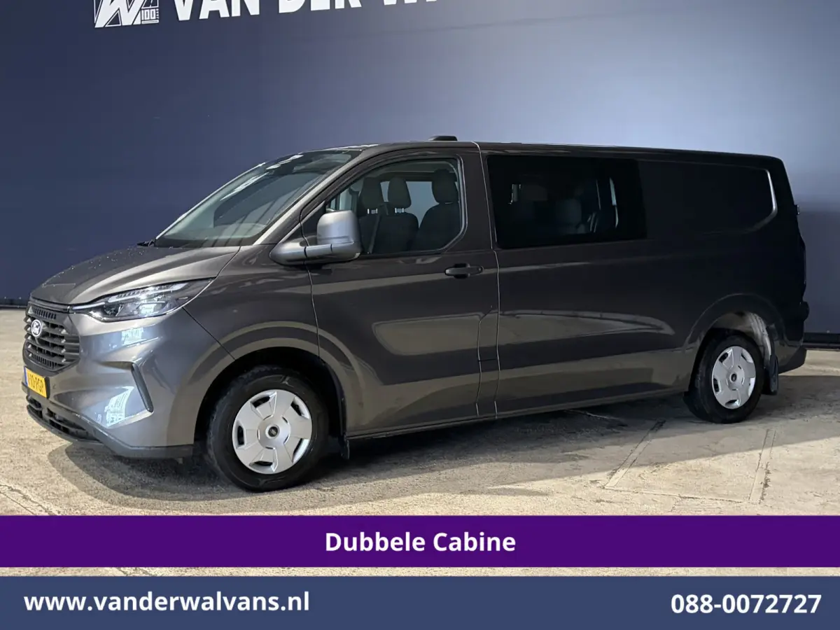 2.0 TDCI 136pk L2H1 Dubbele Cabine Euro6 Airco | 6-Zits | Camera | LED | Cruisecontrol | Apple Carplay Android Auto, Verwarmde voorruit, Parkeersensoren, Bijrijdersbank, 2800kg trekvermogen