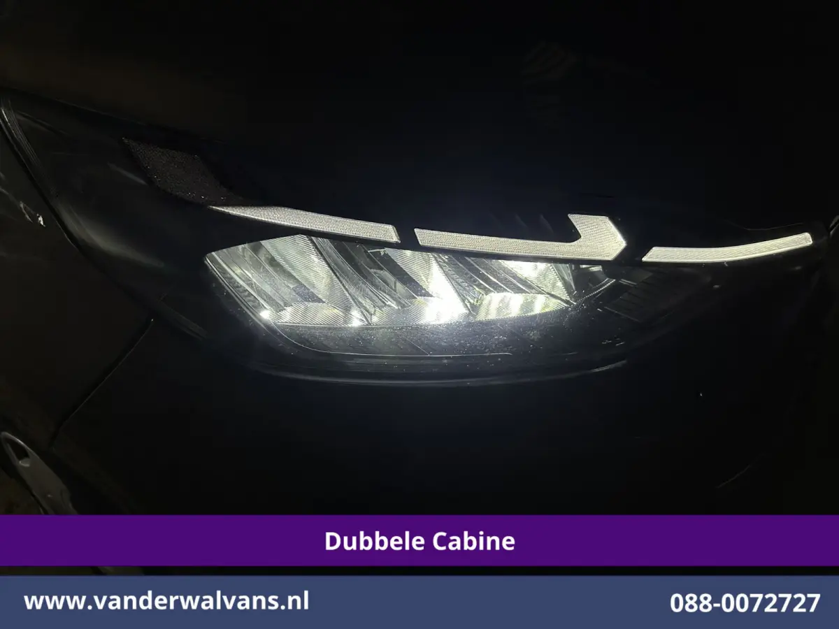 2.0 TDCI 136pk L2H1 Dubbele Cabine Euro6 Airco | 6-Zits | Camera | LED | Cruisecontrol | Apple Carplay Android Auto, Verwarmde voorruit, Parkeersensoren, Bijrijdersbank, 2800kg trekvermogen