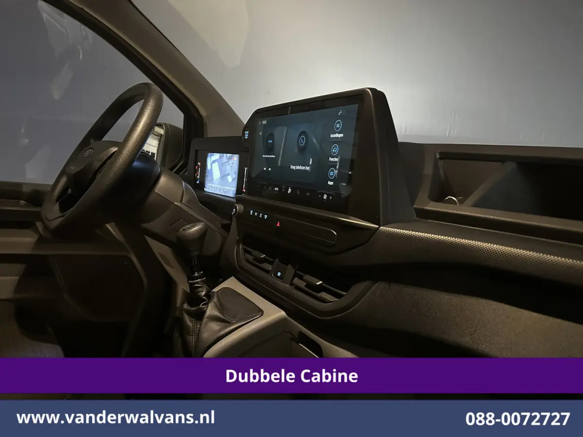 2.0 TDCI 136pk L2H1 Dubbele Cabine Euro6 Airco | 6-Zits | Camera | LED | Cruisecontrol | Apple Carplay Android Auto, Verwarmde voorruit, Parkeersensoren, Bijrijdersbank, 2800kg trekvermogen