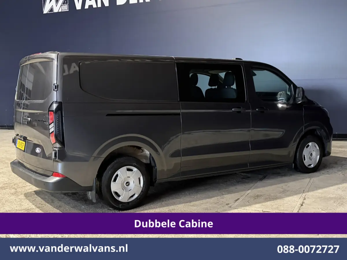2.0 TDCI 136pk L2H1 Dubbele Cabine Euro6 Airco | 6-Zits | Camera | LED | Cruisecontrol | Apple Carplay Android Auto, Verwarmde voorruit, Parkeersensoren, Bijrijdersbank, 2800kg trekvermogen